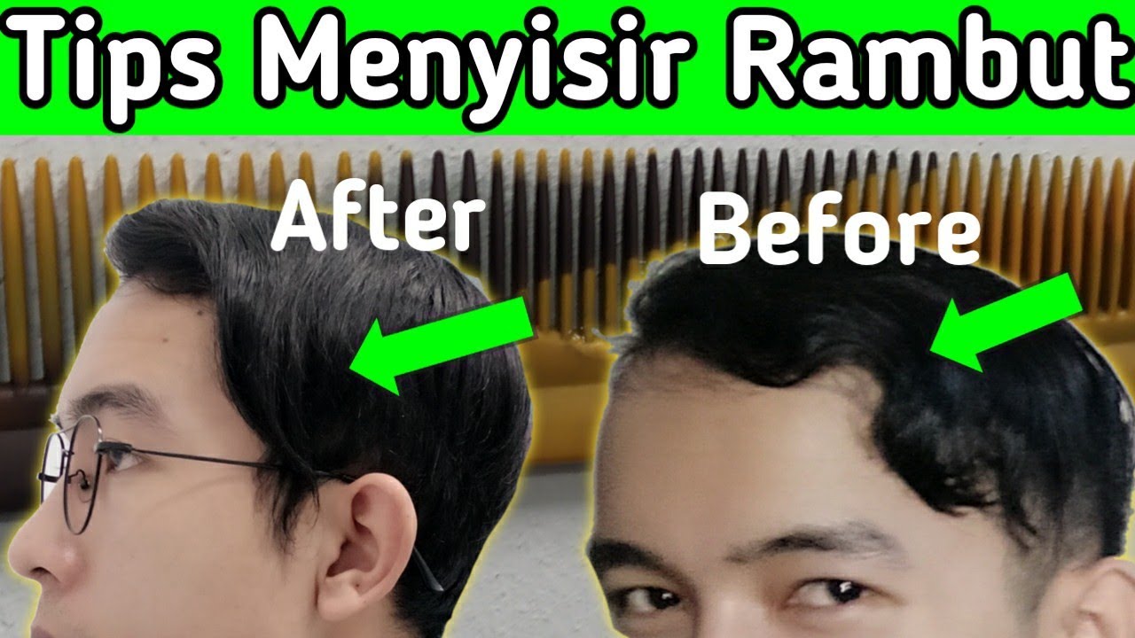  CARA  MENYISIR RAMBUT  AGAR LEBIH BERVOLUME DAN  LURUS  YouTube