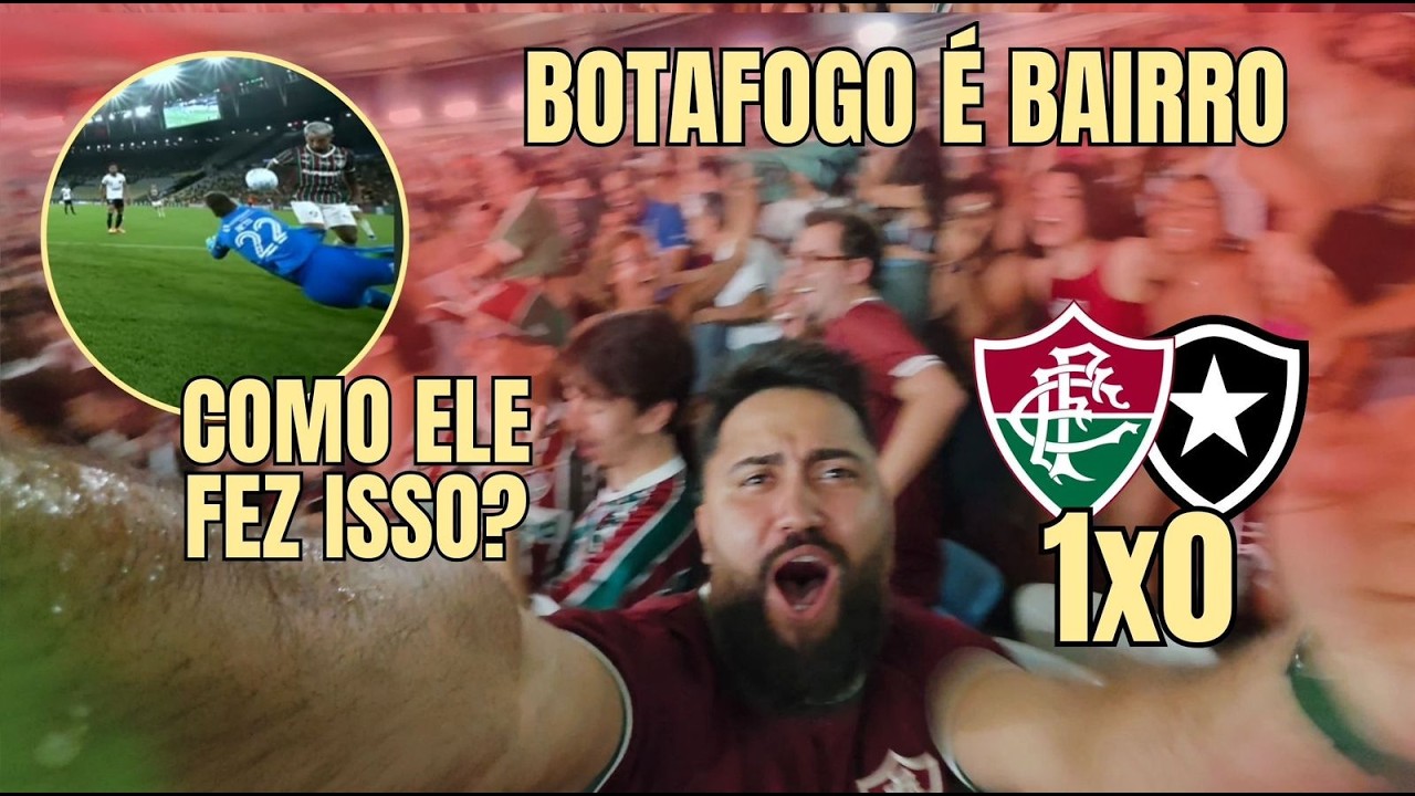 MELHORES MOMENTOS - FLU 1 X 0 BOT - QUE GOLAÇO DO LUCHO ! REACT ARQUIBANCADA INSANA ! 🔥🇭🇺