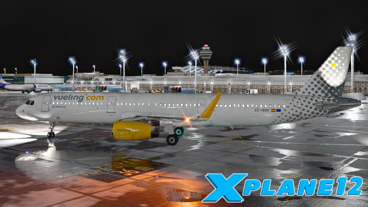 X-PLANE 12 // AIRBUS A321 VUELING BARCELONA-MUNICH