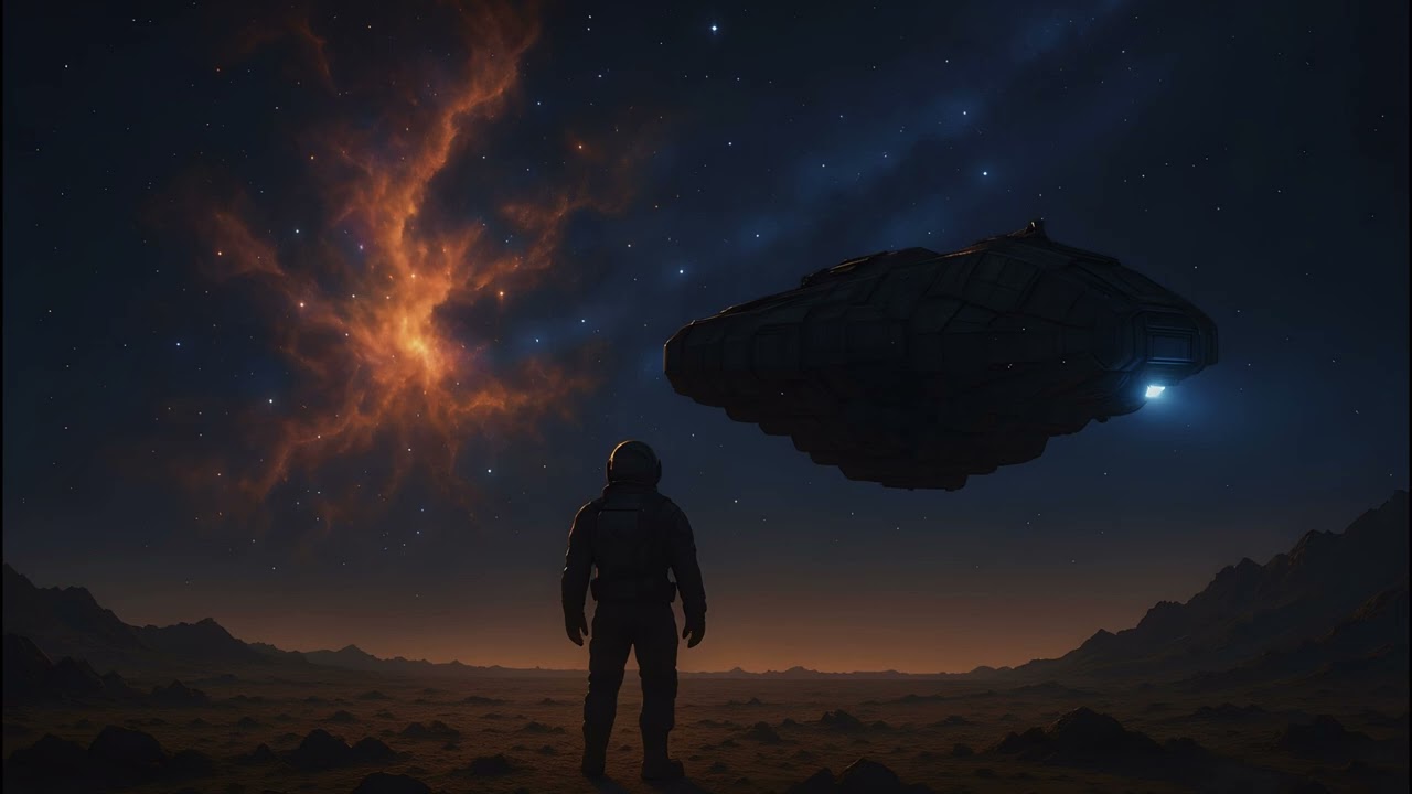 Orbiting Tranquility – 3-Hour Space Ambient Music for Deep Sleep and Relaxation