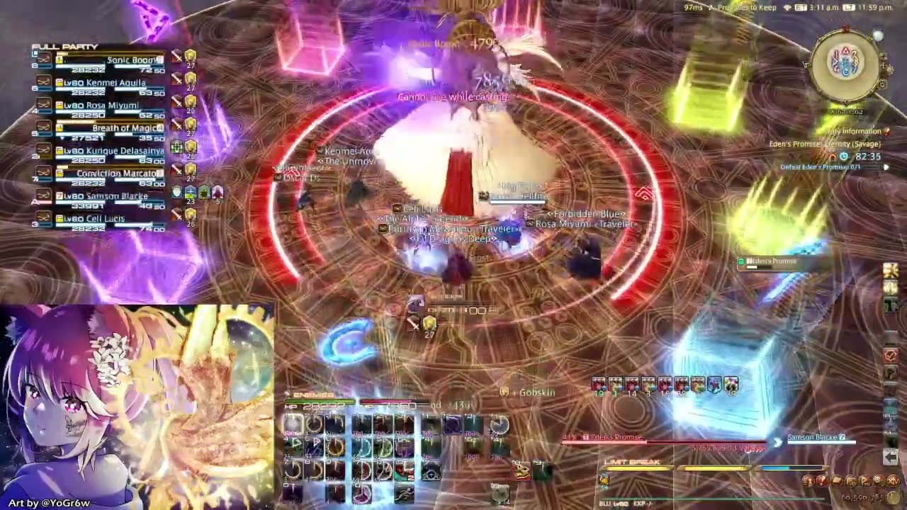 E12S P1 BLU Clear - Dingus Dust, Bingus Boulders, Bilibili Lions