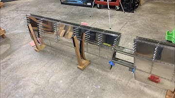 RV-10 Build Log - Emp 51 - Attaching the horizontal stabilizer skins to the ribs
