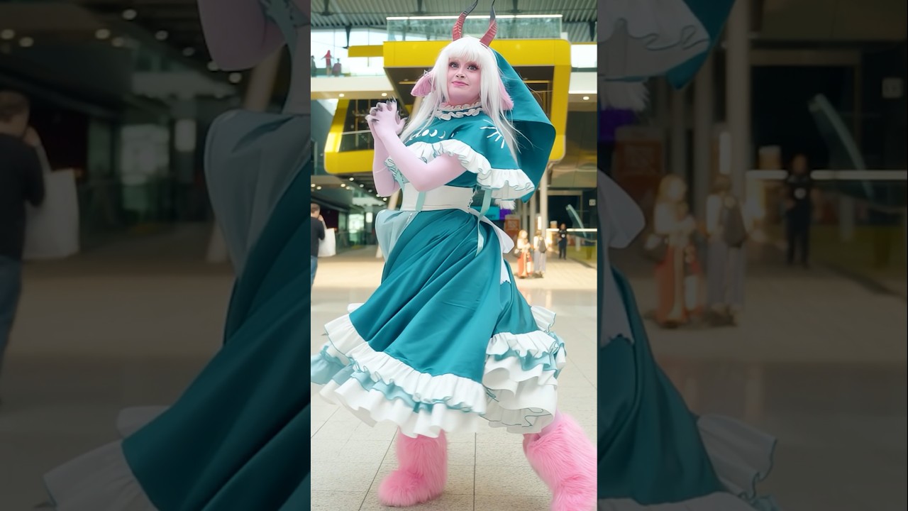 BEAUTIFUL Critical Role Cosplay 🎲🩷 Tyranny Cosplay at MCM London #shorts