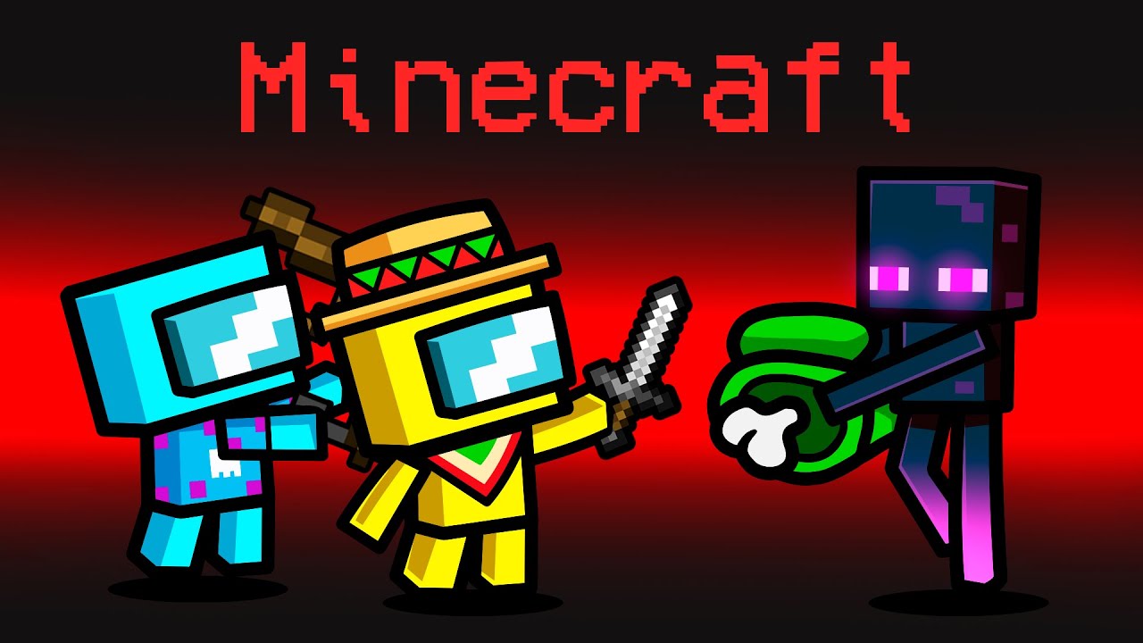 ¡Among Us PERO pasamos Minecraft! 😮💥 SILVIOGAMER en AMONG US PERO