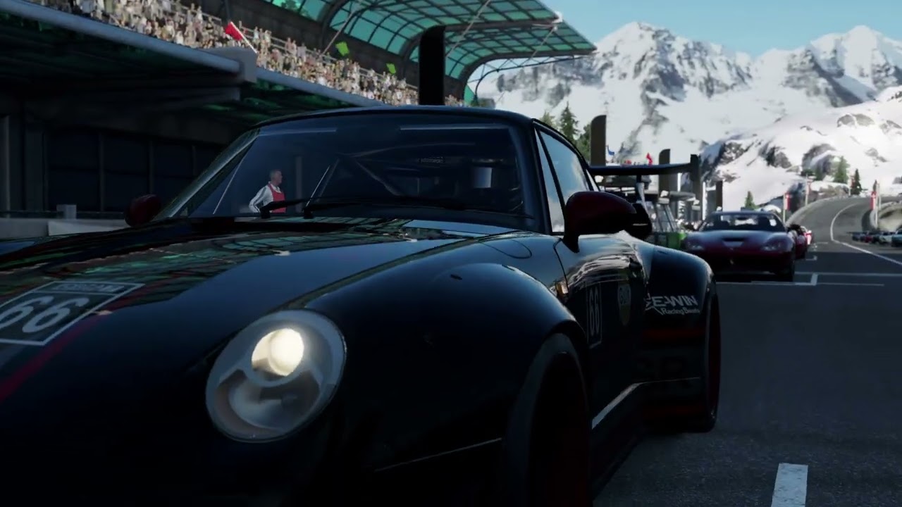 Forza Motorsport 7! Die Berner Alpen im Porsche GT2 [FPV]