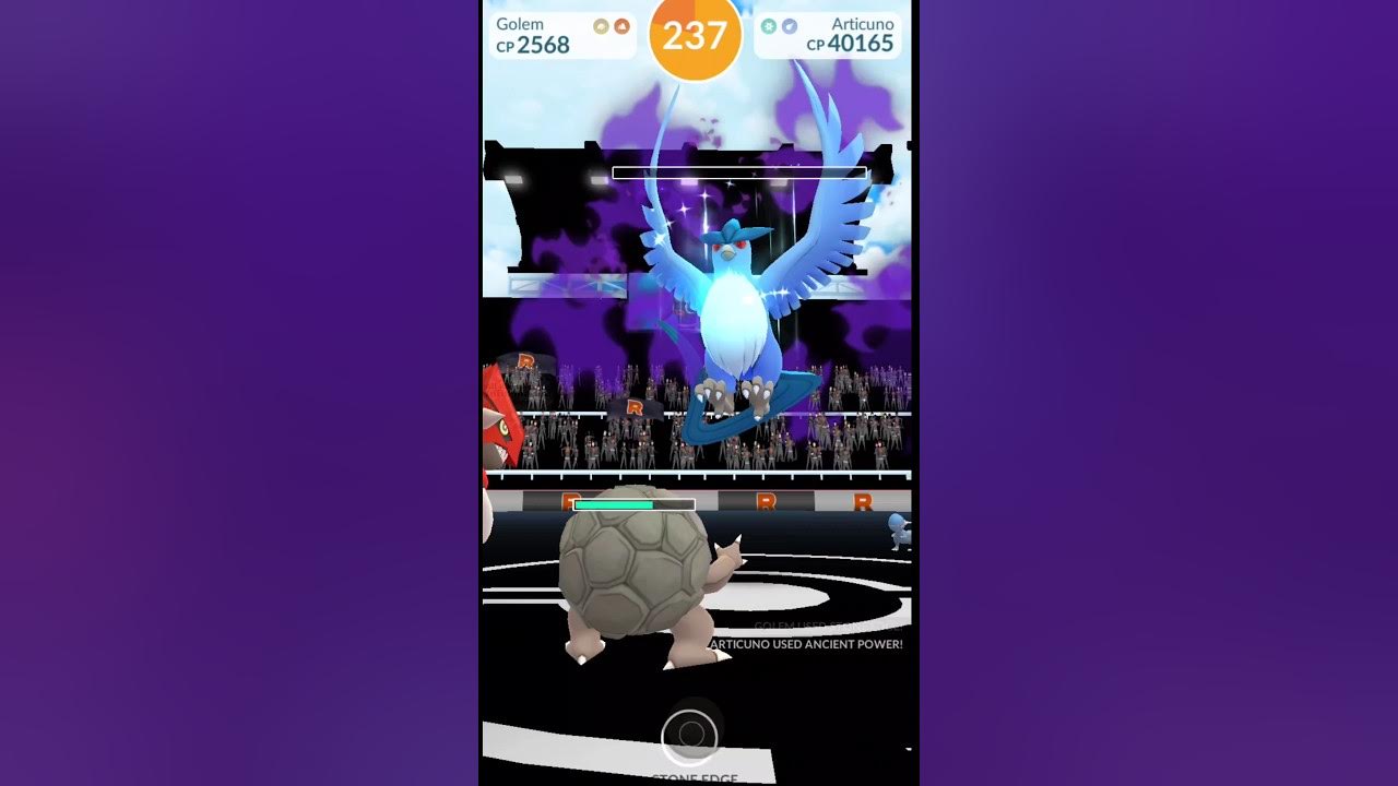 Shiny Articuno - for 3 hours, all the gyms in Pokemon Go w…