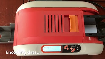 Seaory T12 Card Printer Data Encoding Video