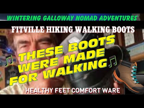 Fitville UK COMFY HIKING BOOTS Value Choice Love Your Feet Care Technology Foot Health Wide Choice