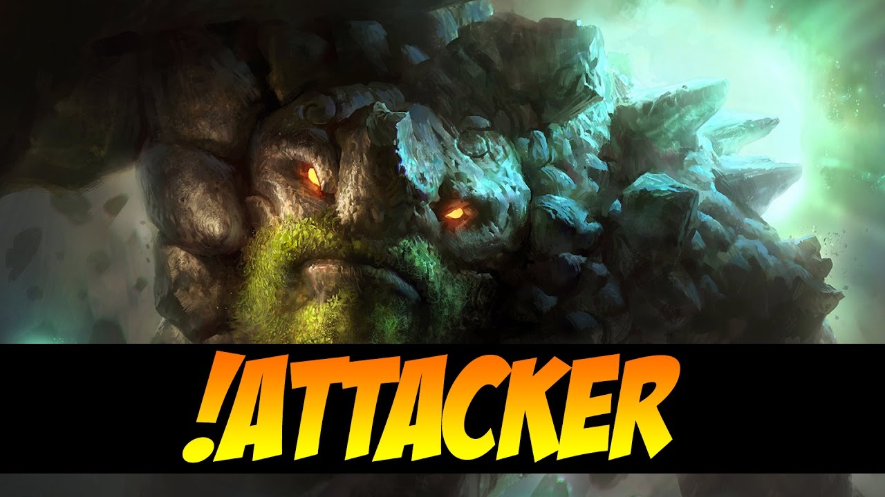 !Attacker 7600MMR Plays Tiny - Dota 2