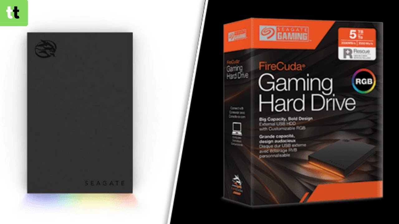 Seagate FireCuda Gaming HDD 2 To - Disque dur externe - Garantie 3