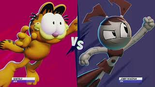 Nickelodeon All Star Brawl 2 Garfield Vs Jenny