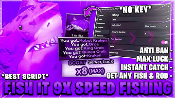 Fish It Script *NO KEY* – DUPE Fishes, INSTANT Spawn ROD, OP Auto Fishing & More (2025)!