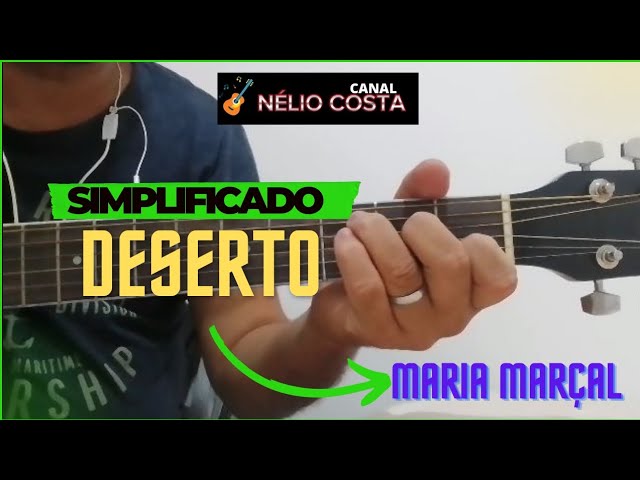 Como tocar Deserto no violão _ Maria Marçal cifra #comotocar #deserto