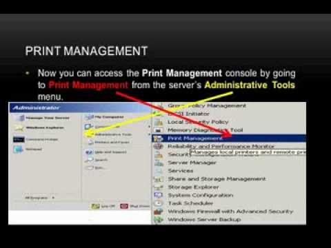 HOW TO DEPLOY PRINTERS USING GROUP POLICY IN WINDOWS SERVER 2003/2008