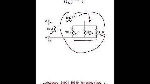 Find out Equivalent resistance between two terminals #resistance #mritunjaylectures #Current