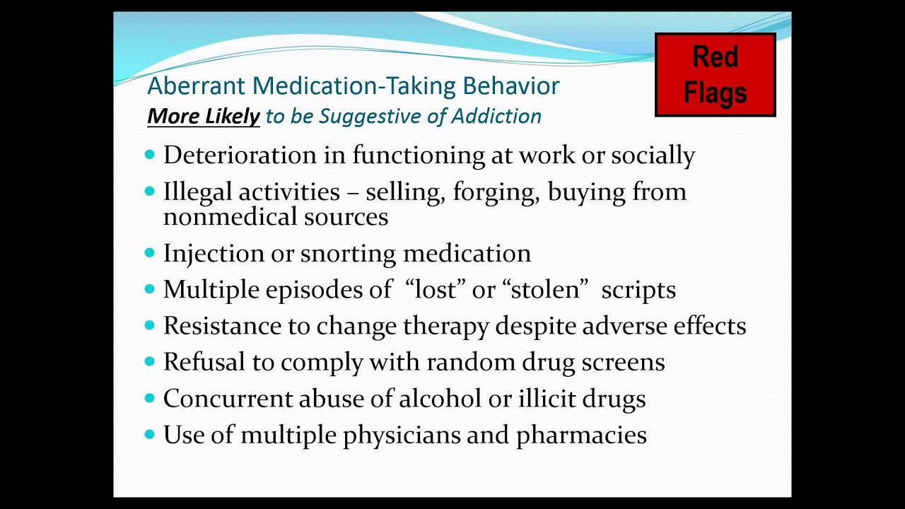 Pain Management and Addiction YouTube