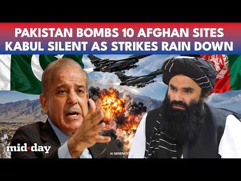 Pakistan POUNDS 10 Afghan Sites: Unleashes ‘Precise, Calibrated’ Strikes After Drone Attacks
