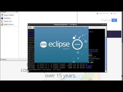How to install and run eclipse in a Linux Debian System