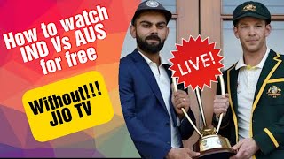 How to watch Ind vs Aus live cricket matches or test matches for free l live cricket l live test l screenshot 5