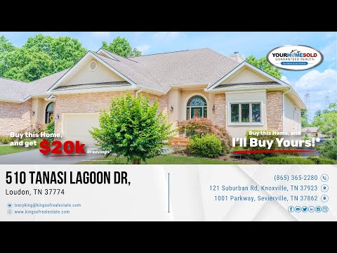 510 Tanasi Lagoon Dr, Loudon, TN home video tour