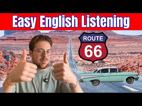 Aprenda inglês ouvindo: Route 66 - Input compreensível para iniciantes