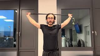 Eigenmobilisation Der Schulter In Außen- Und Innenrotation