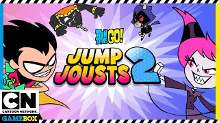 Teen Titans Go Gameplay | Jump Jousts 2 - Starfire Becomes a Hero | Cartoon Network Gamebox screenshot 4