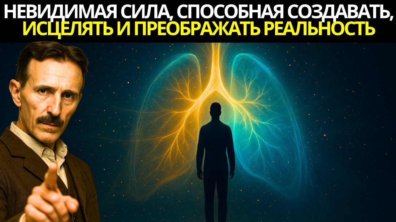 Тесла открыл, как заставить всё происходить — только с вибрацией дыхания