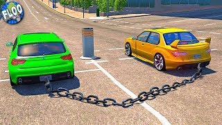 Chained Cars against Ramp | by Tap - Free Games | Android Gameplay FHD screenshot 5