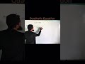 Quadratic equation #viralshort #mathematics #education