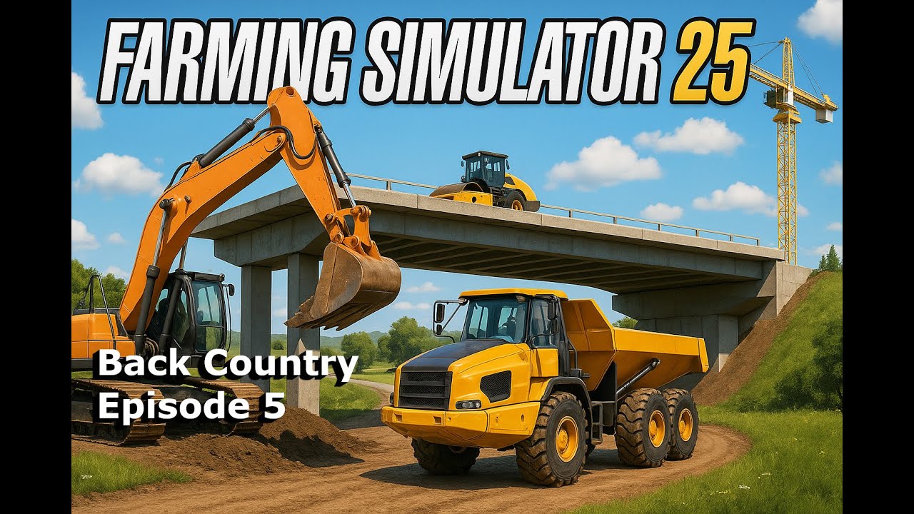 FS25 HLL - Back Country Ep. 5 New Road - YouTube
