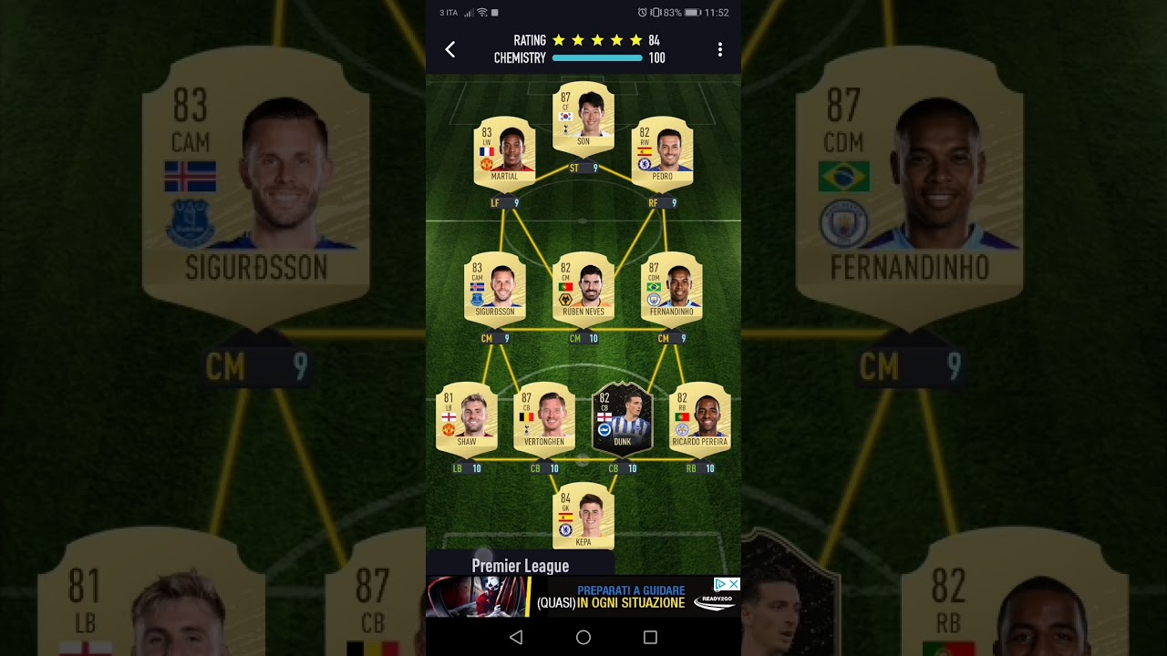 Sadio Mané Premier League sbc