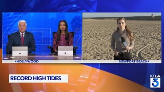 SoCal braces for possible record high tides