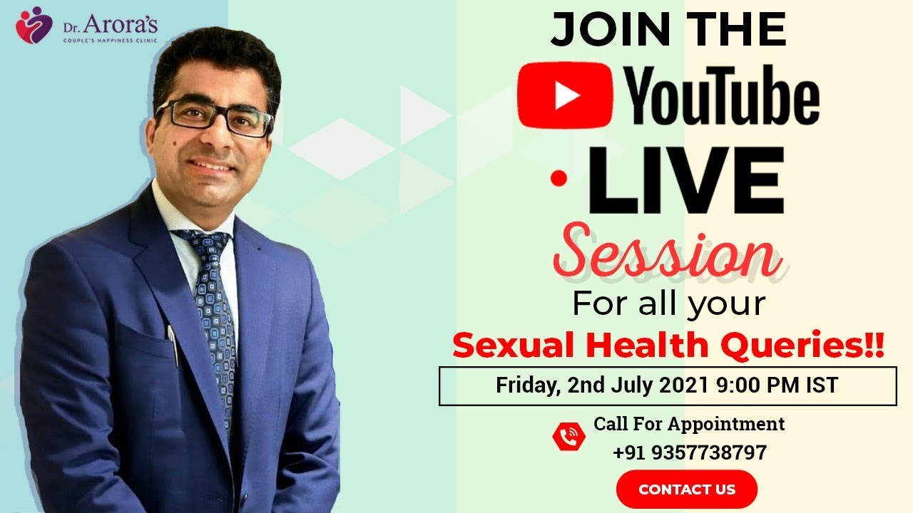 Live Session For All Your Sexual Health Queries