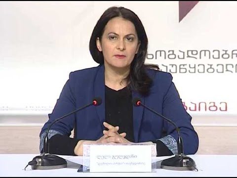 საზოგადოებრივი მაუწყებლის პრესცენტრი - \"დევნილთა პარტია\"