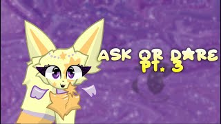 Ask or dare the eeveelutions pt 3!