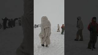 Снежный человек на Эльбрусе