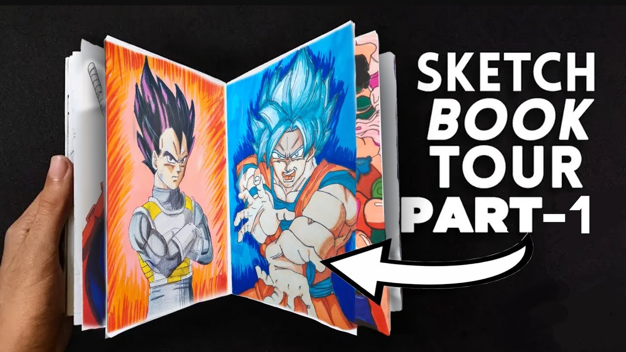 Sketch Book Tour Part-1 | Enjoy at My Drawing@Hitroart @ultrainstinctyt ...