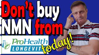DON’T buy NMN from Pro-Health Longevity until you watch this