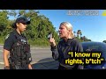 Entitled Karen Thinks Laws Don't Apply to Her – Instantly Regrets It