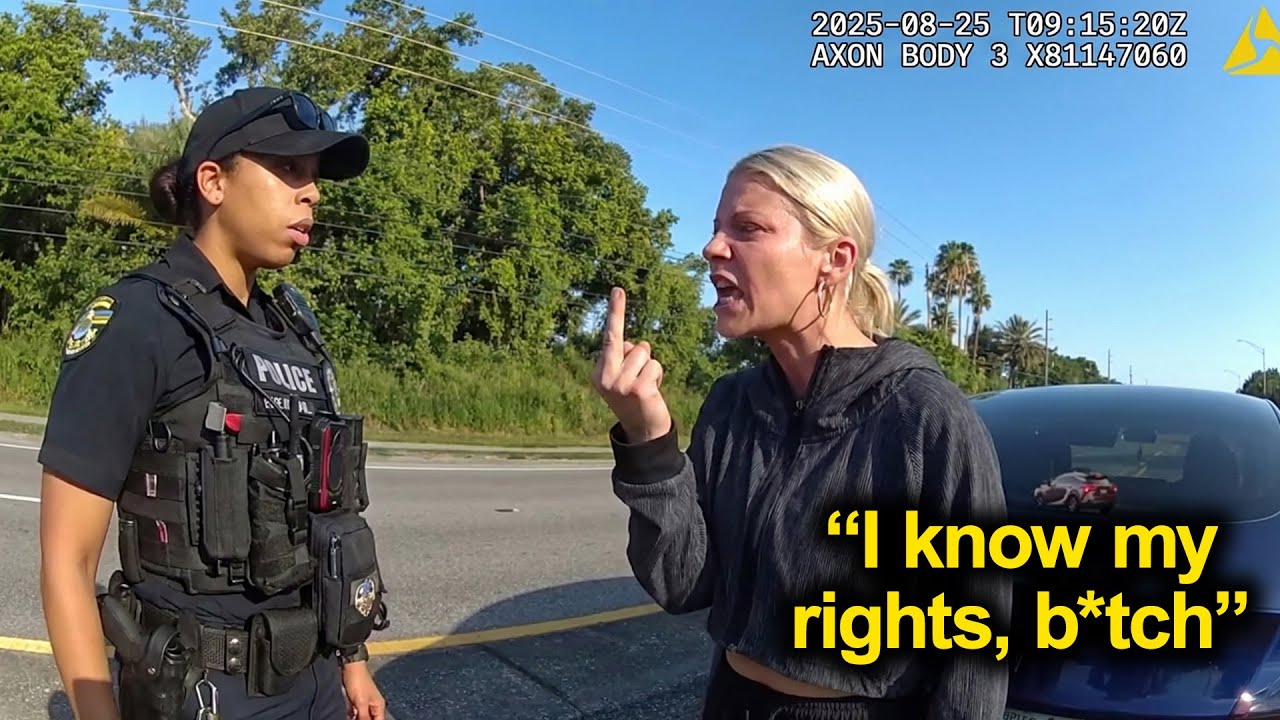Entitled Karen Thinks Laws Don't Apply to Her – Instantly Regrets It