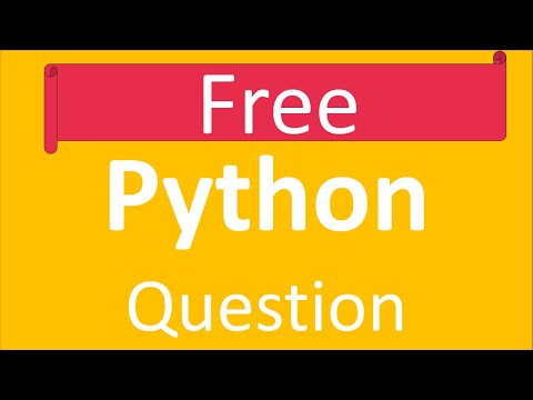Free Python Practice Tests | Python Exercises | Python Qestions