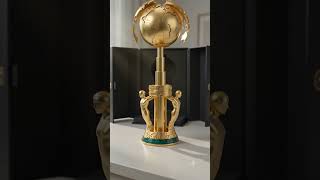 fifa world cup 2026 trophy unboxing 🏆 satisfying self assembly #shorts