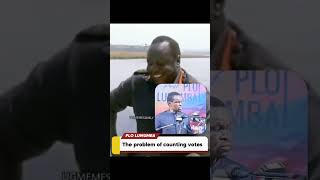 The problem of counting votes