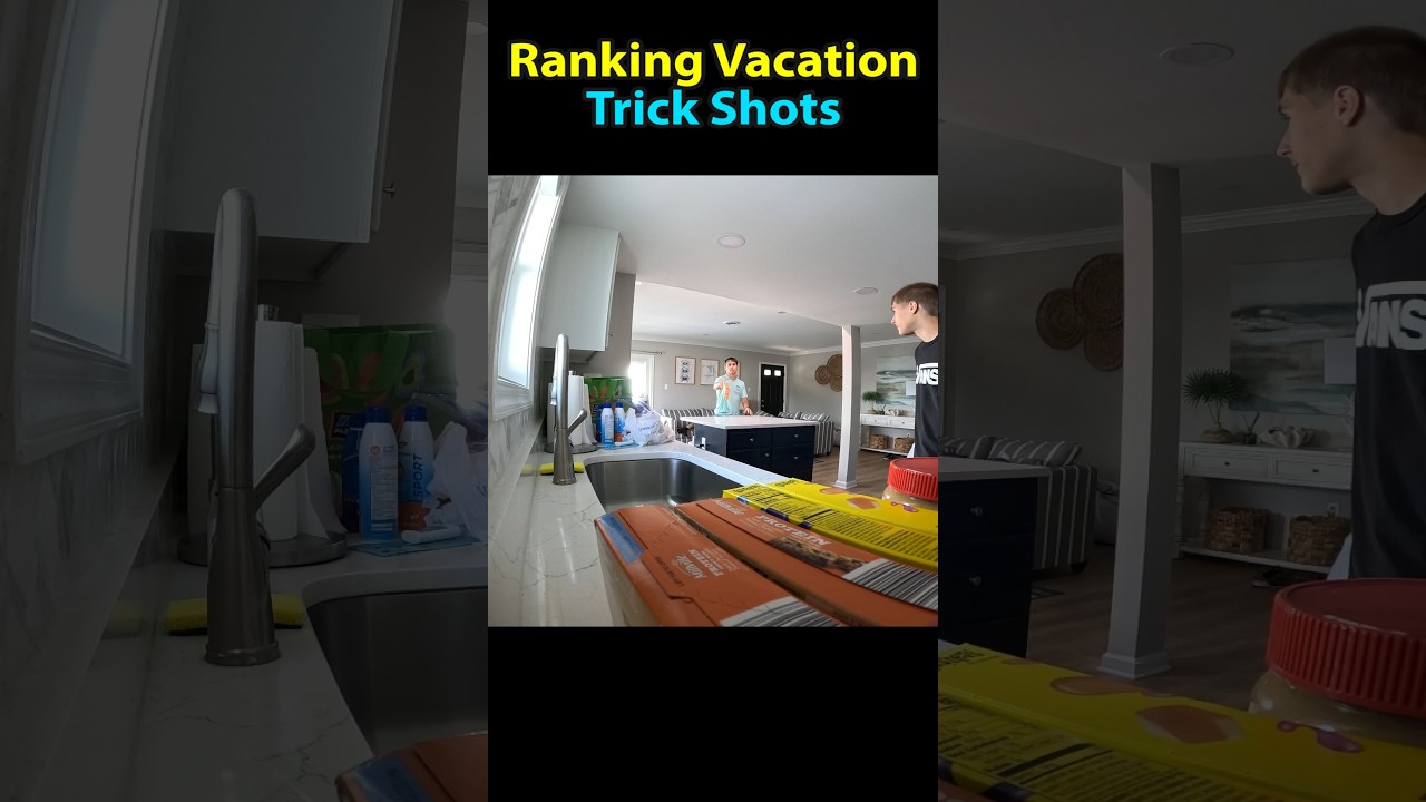 Best Vacation Trick Shots! #trickshots, #alderrific, #shorts - YouTube