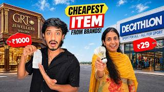 We Bought Cheapest Product from every Famous Store! screenshot 1