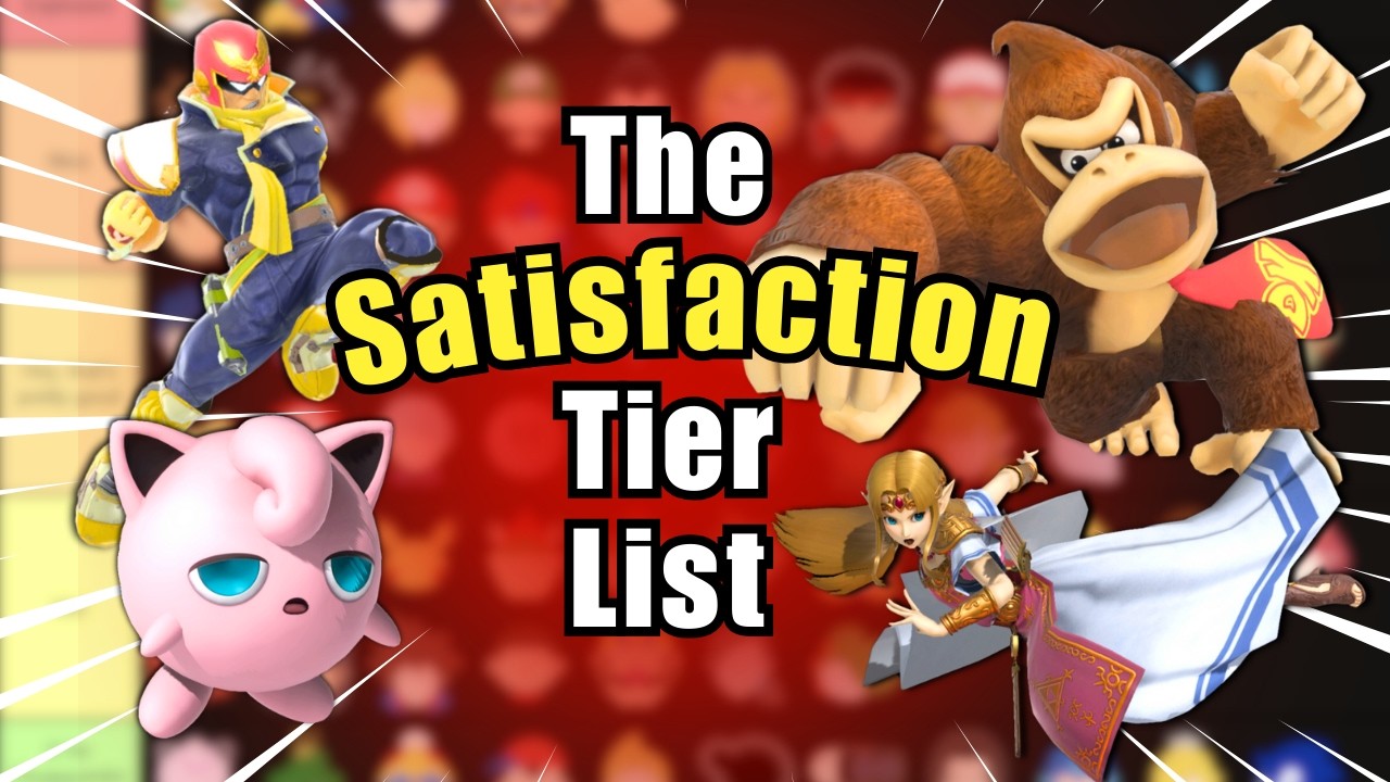Ranking Smash Characters by SATISFACTION