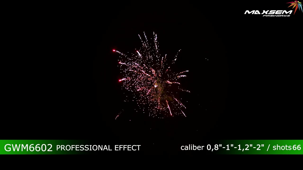 Батарея салютов Professional effect на 66 залпов