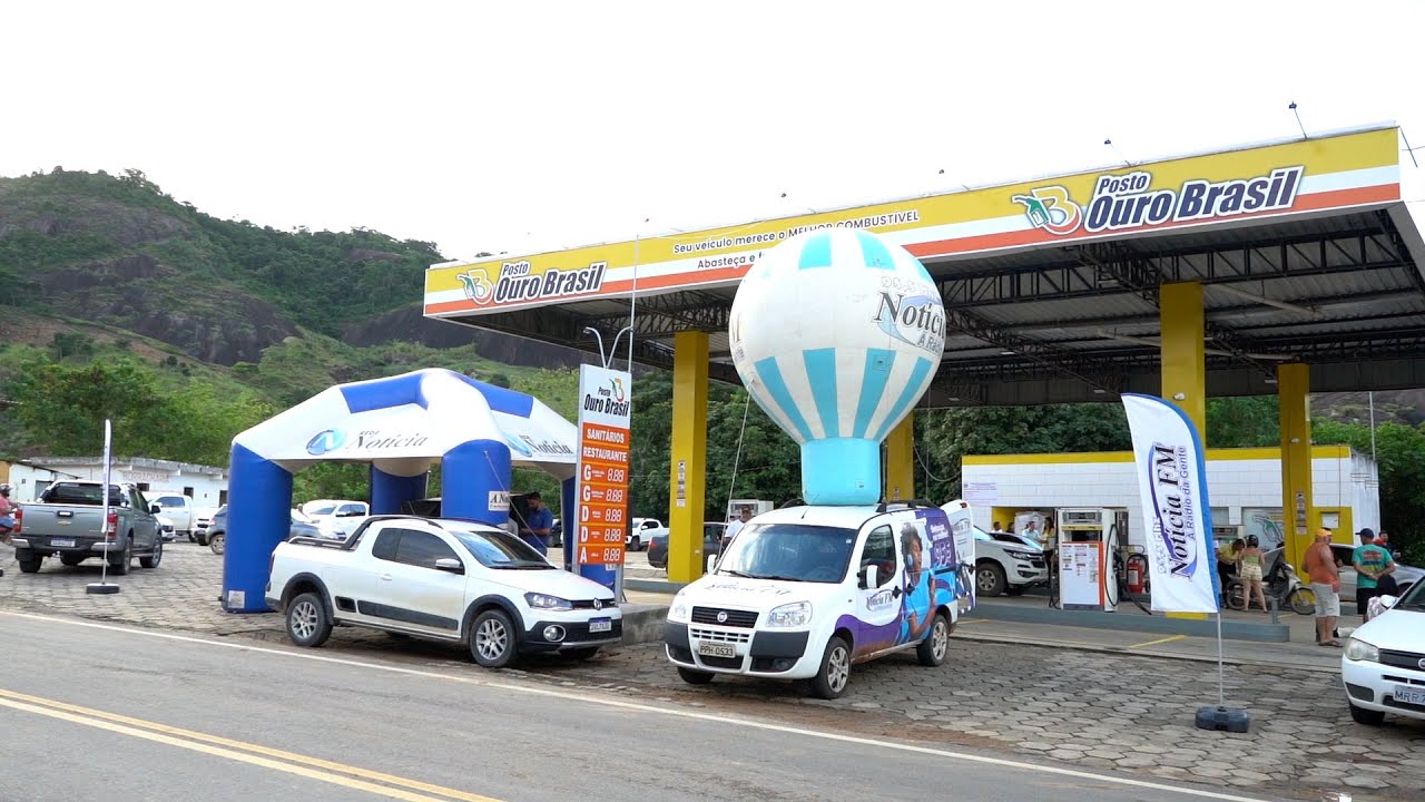 Pit Stop Notícia na inauguração do Posto Ouro Brasil de Vila Pavão ...
