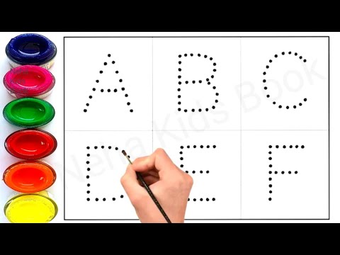 a to z ABCD alphabet |abc learning |English alphabet | a for apple b ...